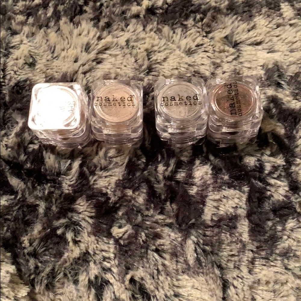 Naked cosmetics 4 piece losse pigment